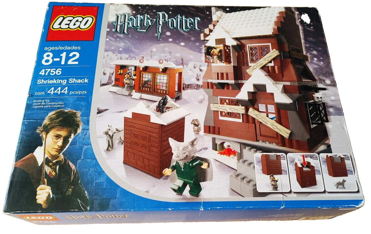 LEGO 4756 Harry Potter Shrieking Shack Sealed in Box Retired | eBay