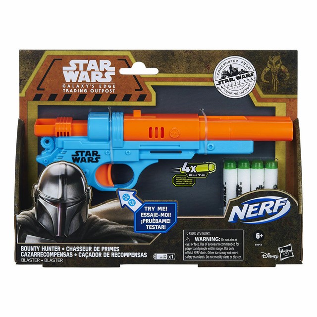 Star Wars The Mandalorian NERF Bounty Hunter Blaster Galaxy's Edge Disney Target for sale online