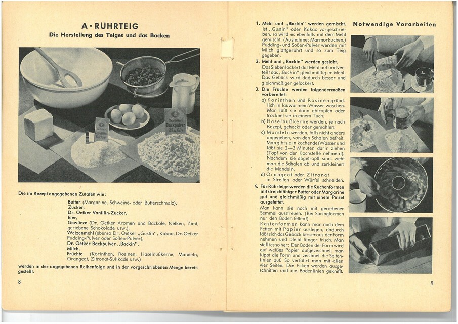 Thumbnail - Backen Macht Freude - Reprint 1952 Dr. Oetker