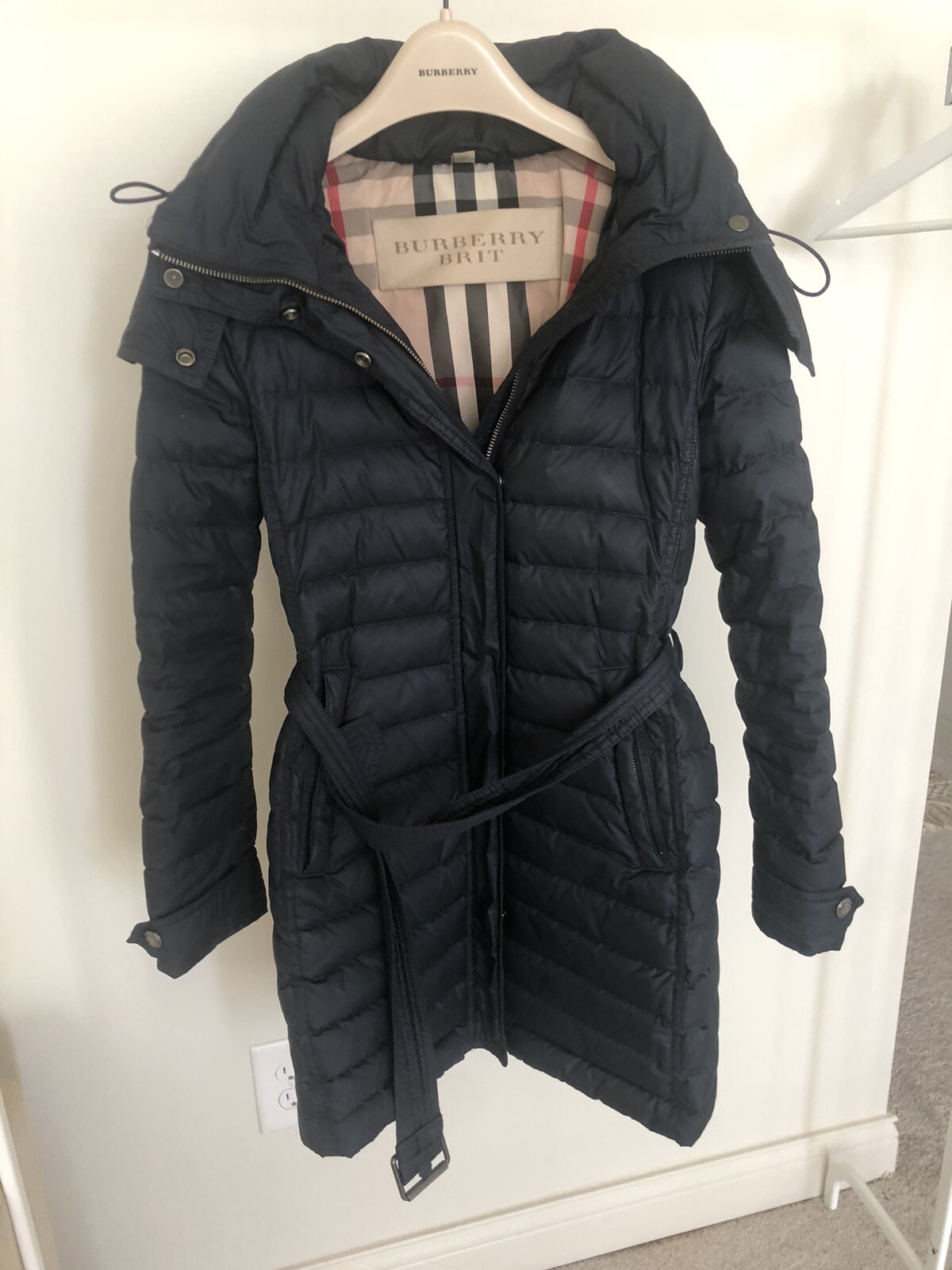 burberry brit down puffer coat