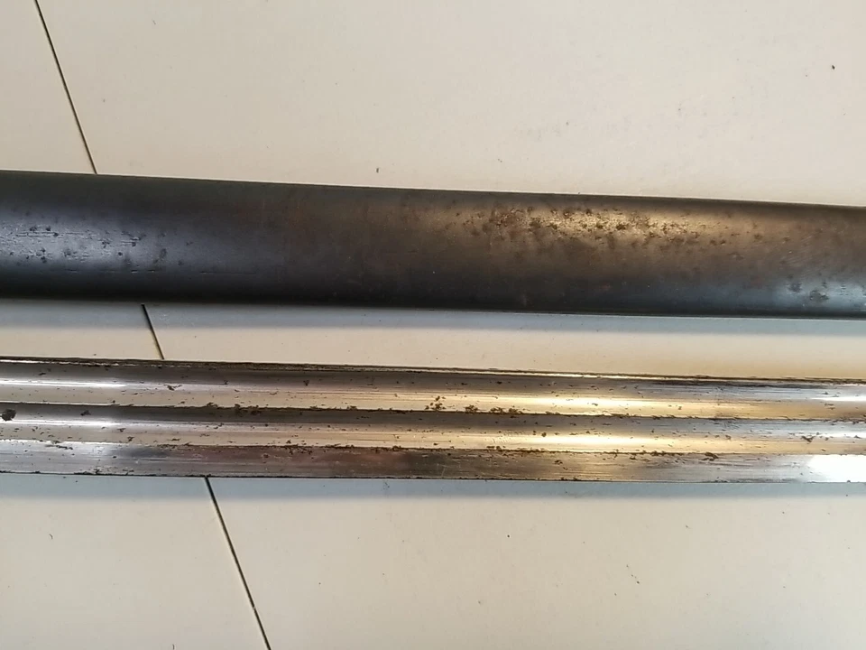 Espada de oficiales de infantería prusianos alemanes de la Primera Guerra Mundial M1889 con vaina - Horster Solingen Foto 4 de 4