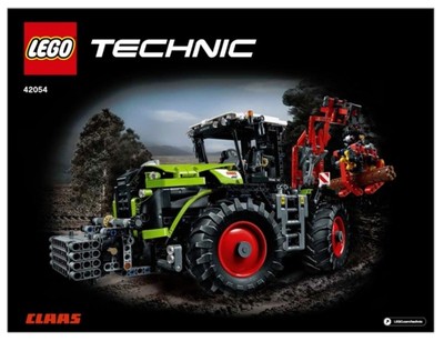 lego technic claas xerion 5000 tractor