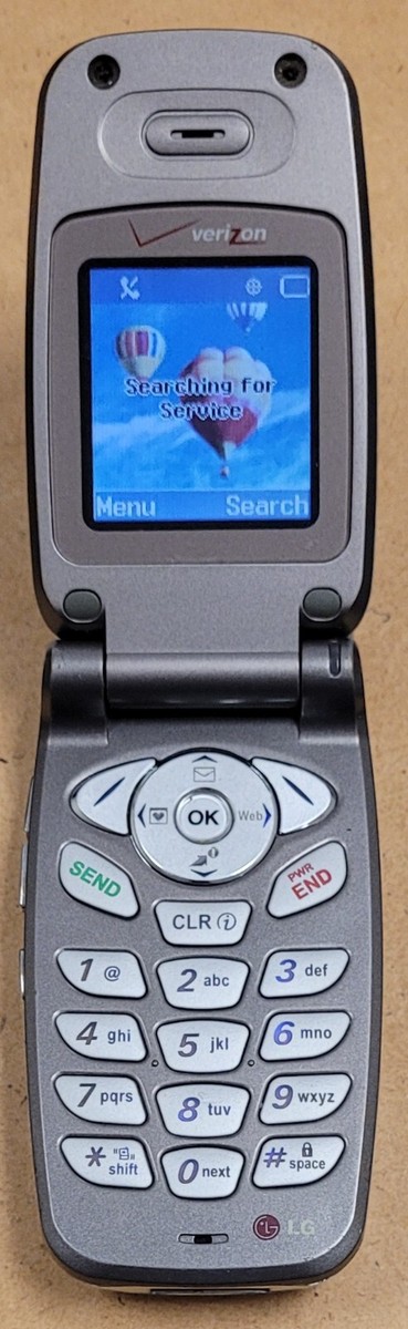 LG VX4400 - Gray and Silver ( Verizon ) Very Rare Flip Phone