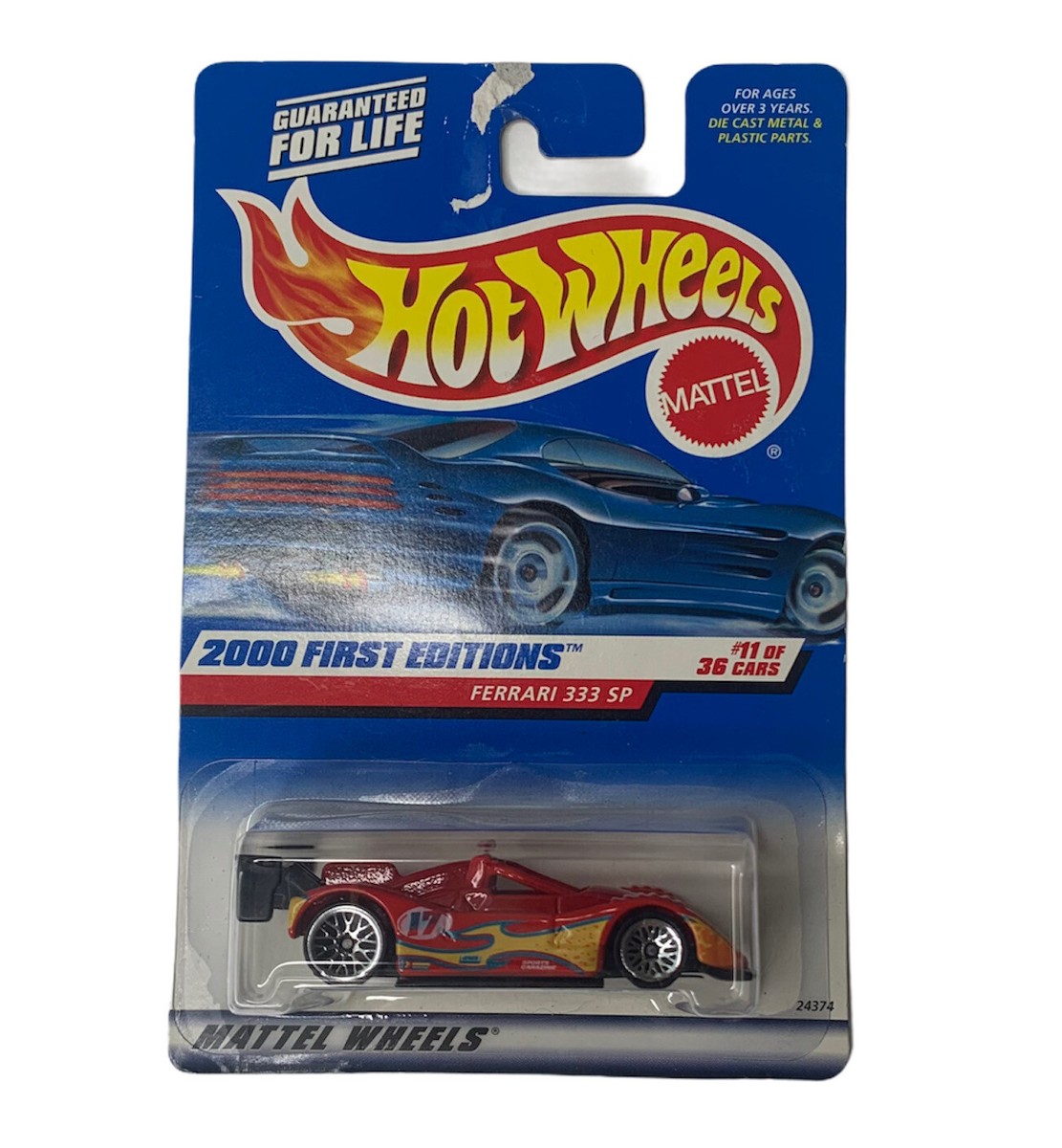 2000 Hot Wheels First Editions #11 Ferrari 333 SP | eBay
