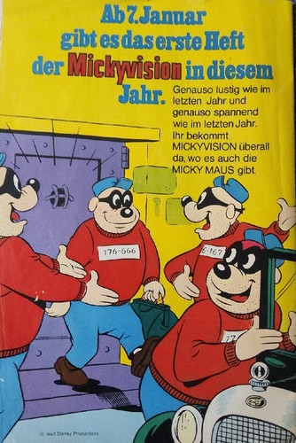 Walt Disneys Micky Maus Nr. 2 11.1.1975 (ehapa) Ohne Spiel- und Bastelteil  - Bild 2 von 12