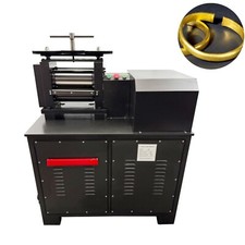 220V Electric Gold Metal Rolling Mill Jewelry Press Maker (Smooth Roller)