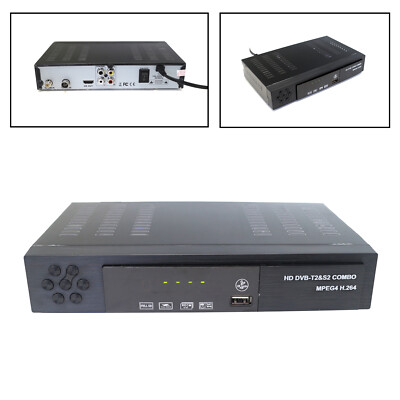 Satellite TV Receiver 1080P HD Digital DVB S2+DVB T2 COMBO 4K MEPG4 Set Top Box