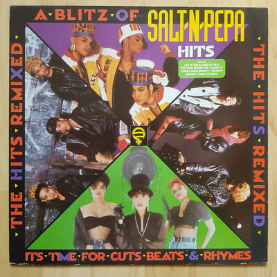 LP A BLITZ OF SALT-N-PEPA HITS REMIXED NEXT PLATEAU 1991 12'' VINYL SCHALLPLATTEN