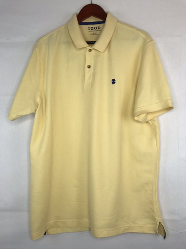 Polo IZOD The Advantage Manga Corta Amarillo Talla XL 60% Algodón 40% Poliéster - Imagen 4 de 9