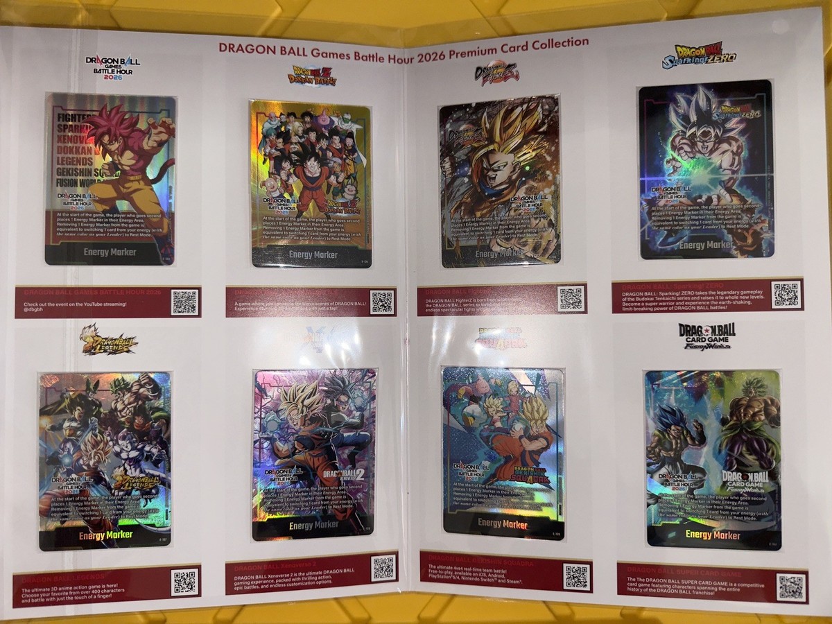 ドラゴンボールゲームズ バトルアワー 2026 プレミアムカードコレクション ドラゴンボール ゲームス バトルアワー 2026 プレミアムカード