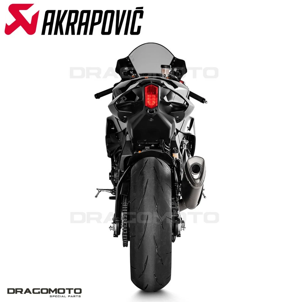 Escape completo YAMAHA YZF-R1M 1000 ABS 2015-2024 AKRAPOVIC Racing RC S-Y10E6-APLT Foto 4 de 4