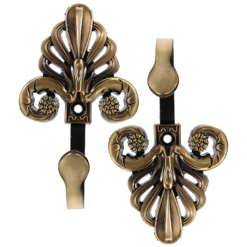  2 szt. Szafa Wiszące haczyki łazienkowe Vintage Haczyki ścienne Styl europejski - Zdjęcie 5 z 12