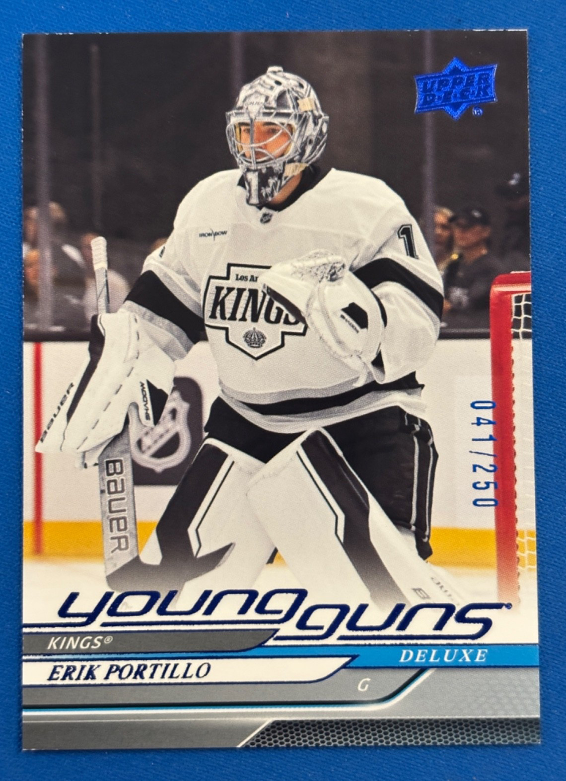 2024-25 Upper Deck #702 ERIK PORTILLO * Deluxe Young Guns /250