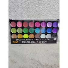 Spirit Halloween 24 Glitter Palette Makeup Costume Cosplay Rave Festival