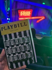 Broadway Playbill for BEETLEJUICE (with Trisha Paytas) November, 2025