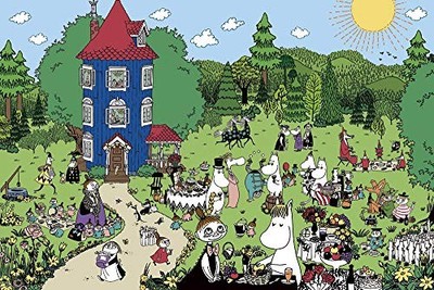 Yanoman [Made in Japan] 1000-teiliges Puzzle Mumin Willkommen im Mumin