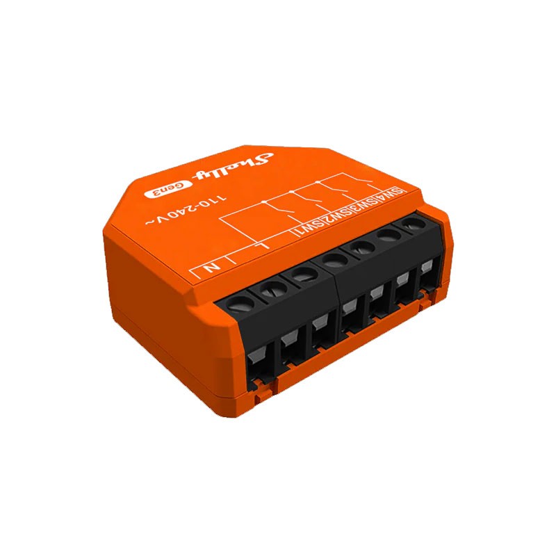Shelly I4 Gen3 - Smart Control 4 input AC WiFi/BT/Matter - Immagine 7