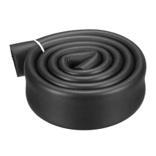 1" ID x 3/16" T 3.3ft Black Foam Grip Wrap Closed Cell Foam Tubing Non-slip