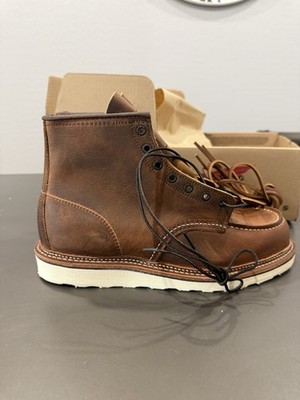 Buy Red Wing Classic 1907 Moc Toe Boot for Men, Size 11 - Copper