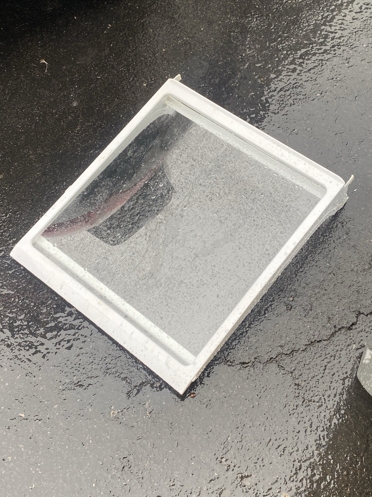 Samsung Refrigerator Sliding Glass Shelf  Part # DA97-12839B Freezer DA97-12839a