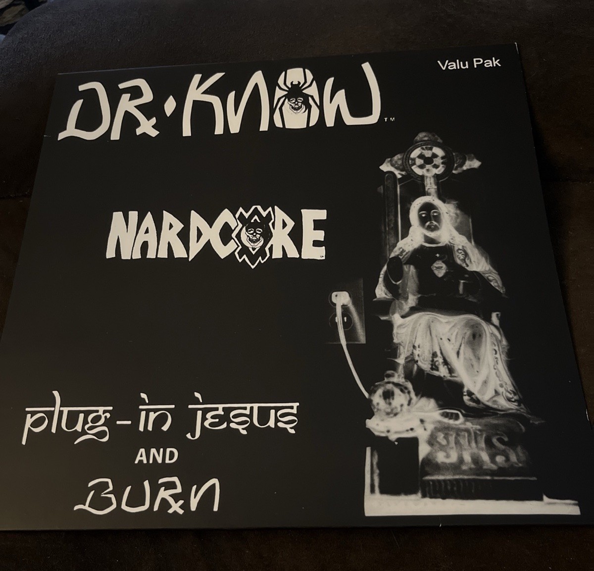 Dr. Know - Plug in Jesus / Burn  Vinyl LP (NVP 33006)