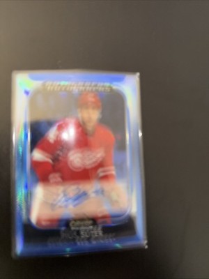 2021-22 O-Pee-Chee Platinum - Blue Rainbow Autographs Pius Suter #BA-PS (AU)