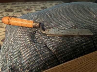 Wood Handle Goose Neck  1/4 Pattern Maker Gouge   Chisel Wm Johnson Inc USA