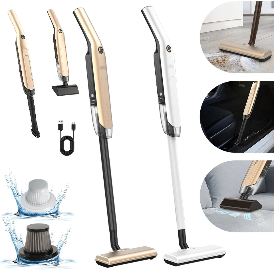 Cordless Vacuum Cleaner Lightweight Home RV Stick Vacuum Cleaner Rechargeable