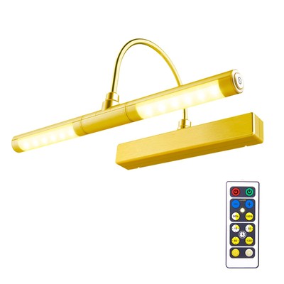 BIGLIGHT Wireless Battery Powered Bright LED Picture Light Remote Control 13 Inc