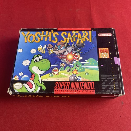 Yoshi's Safari (Super Nintendo SNES 1993) With Box! - Picture 7 of 14