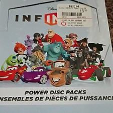 12 New Disney Infinity Power Disc Packs with display box Packs are sealed
