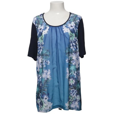 Via Appia Due, Top, Größe: 46, Blau/Mehrfarbig, Elasthan/Polyester/Viskose #VdH