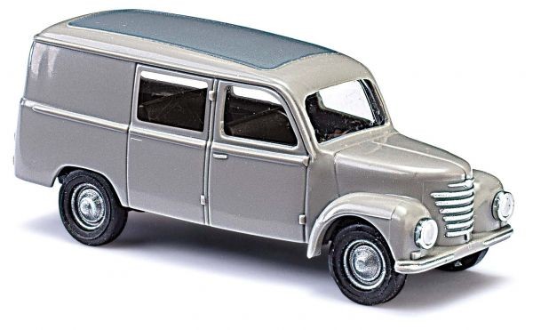Busch 8660 - 1/120 / TT Framo V901/2 Minibus, Gray - New