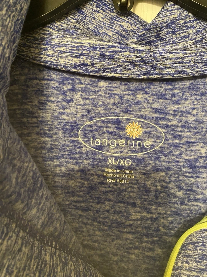 Chaqueta deportiva mujer mandarina xl Foto 2 de 3