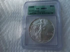 1986 P Silver American Eagle 1 oz Brilliant Unc ICG MS69 Coin FIRST YEAR😀😀