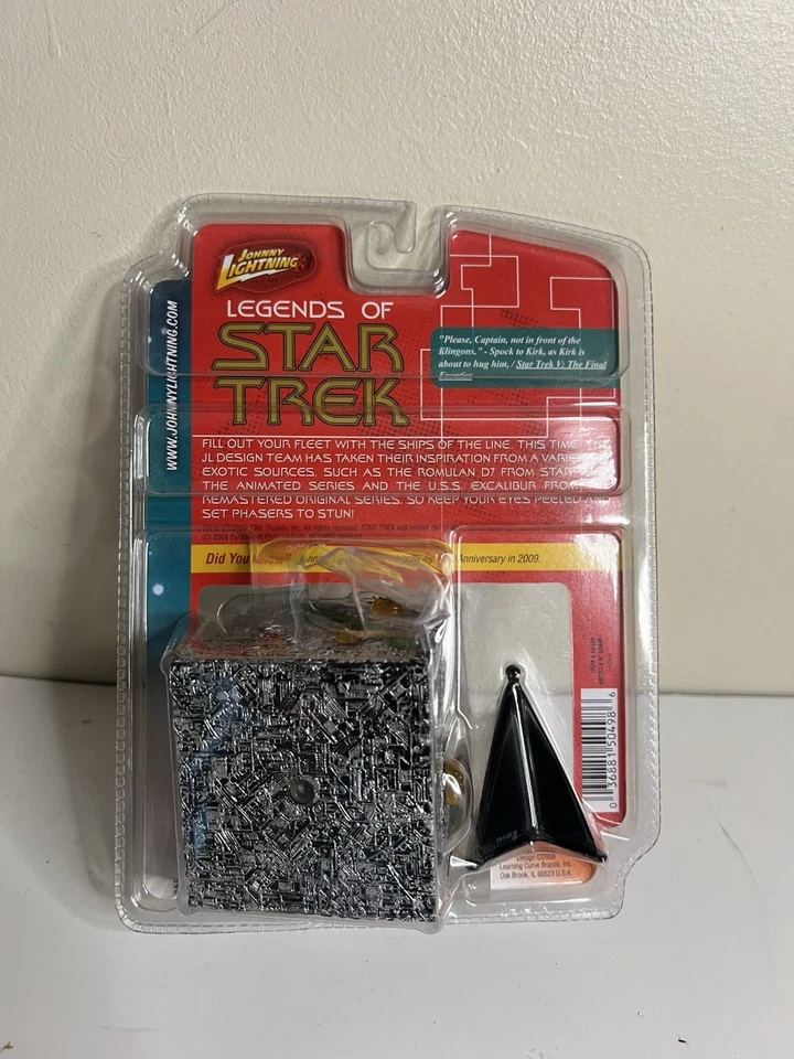 JL Johnny Lightning Legends Star Trek BORG CUBE Serie 6 Naves de la Línea 2008 Foto 2 de 3