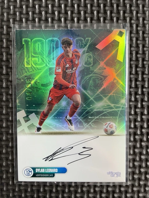 Ultimate Dropz - Dylan Leonard Auto /36 - Fc Schalke 04