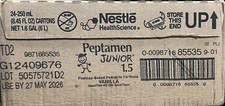 24 Nestle Peptamen Junior 1.5 VANILLA JR Formula Carton Exp 5/27/2026