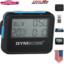 Versatile Interval Timer with Stopwatch and Alerts - Ideal for Active Lifestyles