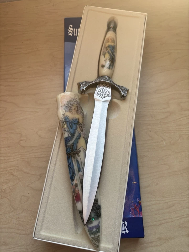 "Daga de fantasía de tesoro hundido de colección 12"" Bk518" Foto 2 de 4