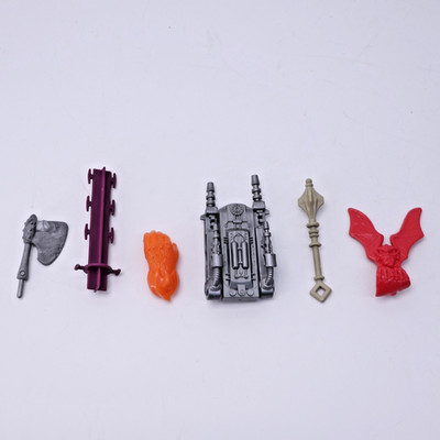 Lot MOTU Masters of the Universe Accessory Lot Horpak Shield Lion-o Claw Glove