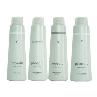 LebeL Professional Edit Care Works C,E,N,P 4Peaces Set 150ml each Hair care