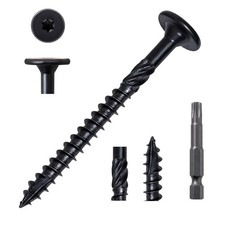Wood Screws 14 X 2-7/8 Inch, 50-pcs, Heavy Duty Structural Lag Screws, Rust ...
