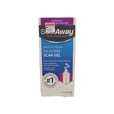 ScarAway Medical-Grade Silicone Scar Gel Diminishing New  Old Scars, 0.71 oz.