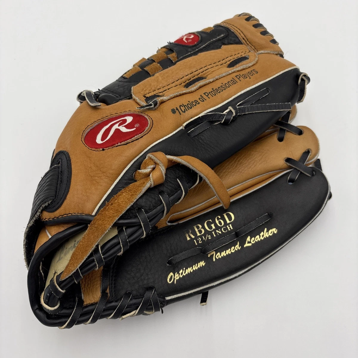 Gant baseball Rawlings PL120 Derek Jeter Autograph Model 12 RHT + balle Franklin - Très bon état - souvenir NY - Collection