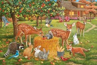 Schmidt-Spiele 56589 Kinderpuzzle -Tierpicknick