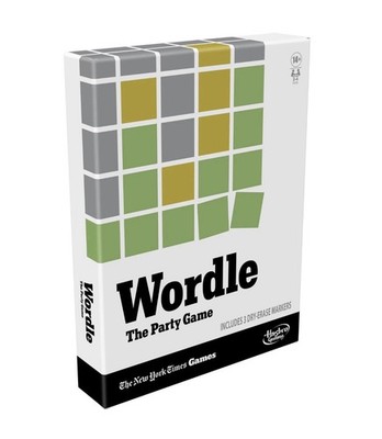 Wordle The Party Game Multicolor Tabletop Game for Friends and Family Fun