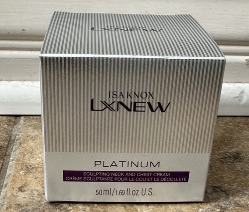 ISA Knox LxNew Platinum Sculpting neck & Chest Cream 1.69 fl oz (50ml) New - Picture 2 of 5