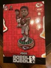 Patrick Mahomes Kansas City Chiefs FOCO Bobble Dubblz Bobblehead 29/268