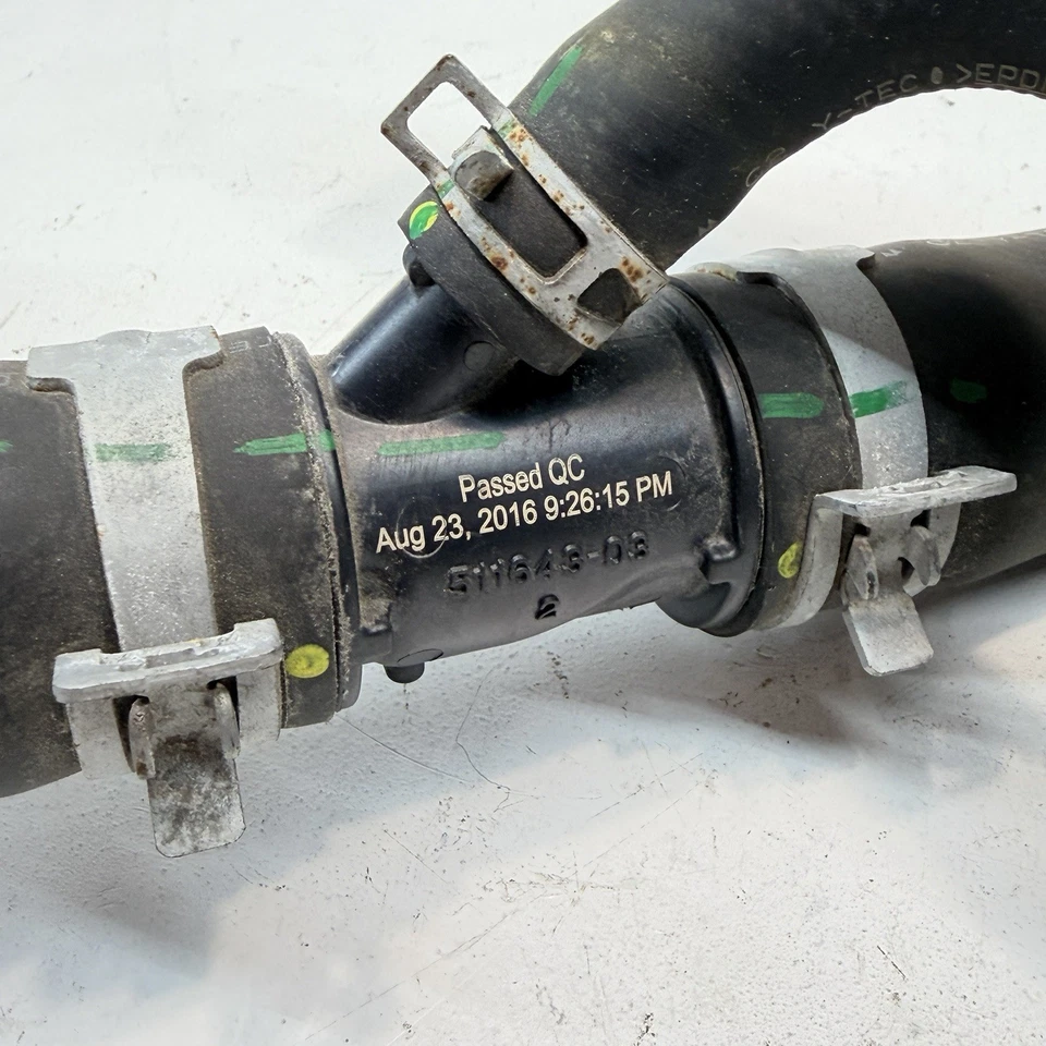 2016 - 2022 HONDA PILOT 3.5L RADIATOR COOLANT LOWER HOSE TUBE PIPE OEM SET - Image 2 of 4